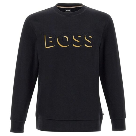 Hugo Boss "stadler" Cotton Sweatshirt - Picture 1 of 4